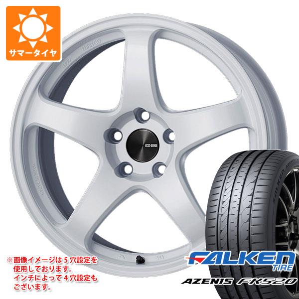 乐天商城 - 【タイヤ交換対象】サマータイヤ 225/55R19 99W ファルケン アゼニス FK520L エンケイ パフォーマンスライン PF05 8.0-19 タイヤホイール4本セット