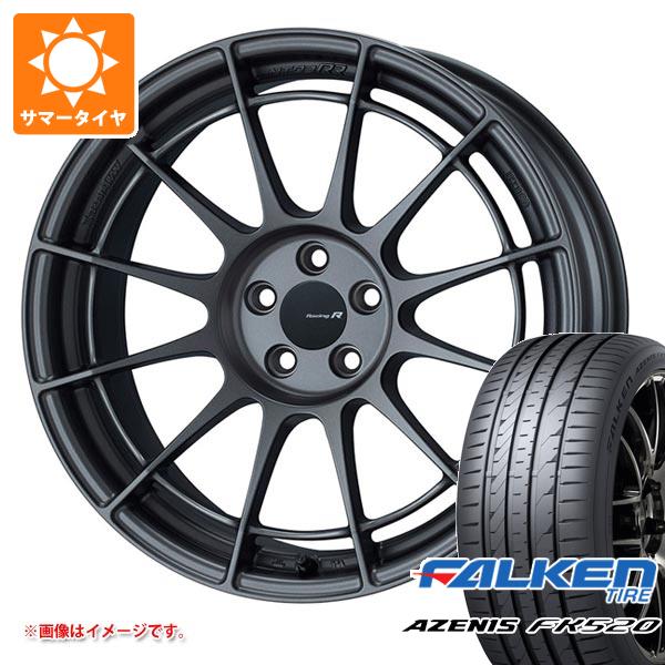 乐天商城 - 【タイヤ交換対象】サマータイヤ 235/55R18 104Y XL ファルケン アゼニス FK520L エンケイ レーシング レボリューション NT03RR 8.0-18 タイヤホイール4本セット