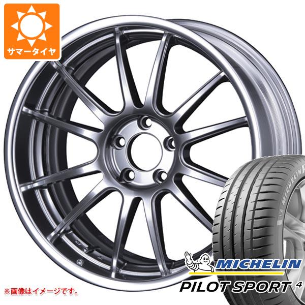 【タイヤ交換対象】サマータイヤ 245/45R20 103Y XL ミシュラン パイロットスポーツ4 NF0 ポルシェ承認 SSR ライナー タイプ12R 8.5-20 タイヤホイール4本セット