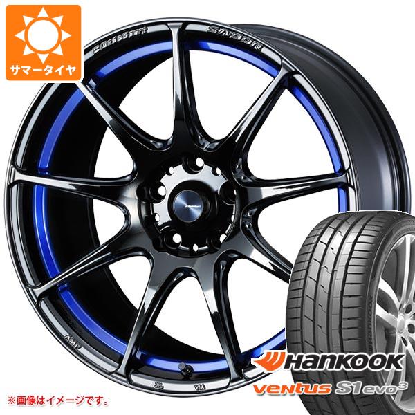 【タイヤ交換対象】サマータイヤ 235/40R18 95Y XL ハンコック ベンタス S1 エボ3 K127 ウェッズスポー..