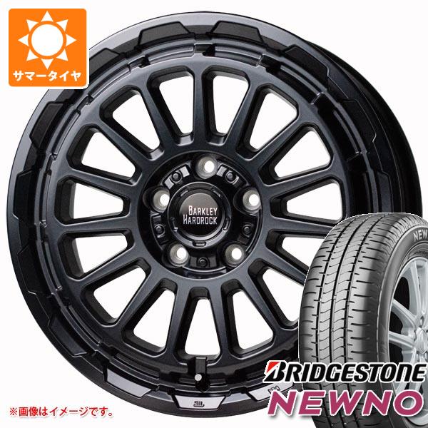 【タイヤ交換対象】サマータイヤ 205/65R16 95H ブリヂストン ニューノ バークレイハードロック リザード 7.0-16 タイヤホイール4本セット