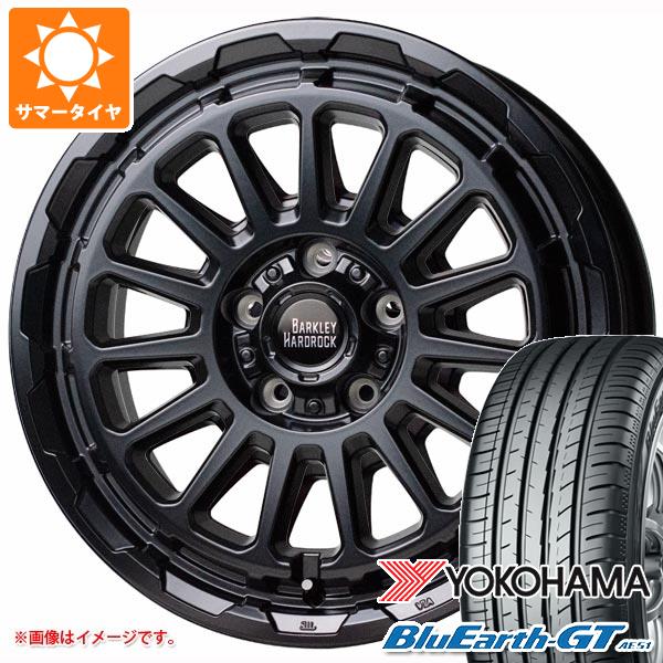【タイヤ交換対象】サマータイヤ 215/60R16 95H ヨコハマ ブルーアースGT AE51 バークレイハードロック リザード 7.0-16 タイヤホイール4本セット