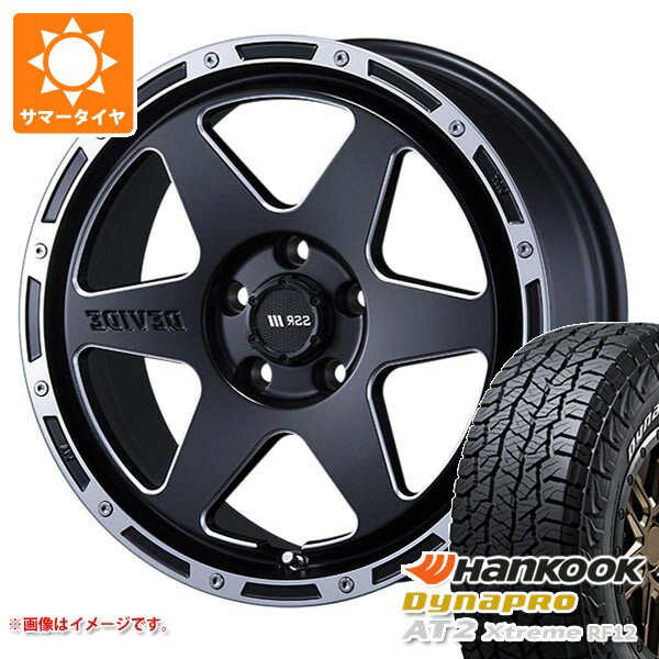【タイヤ交換対象】ニッサン T31エクストレイル用 サマータイヤ ハンコック ダイナプロAT2 エクストリーム RF12 225/70R16 103T ホワイトレター SSR ディバイド TR-6 7.0-16 タイヤホイール4本セット