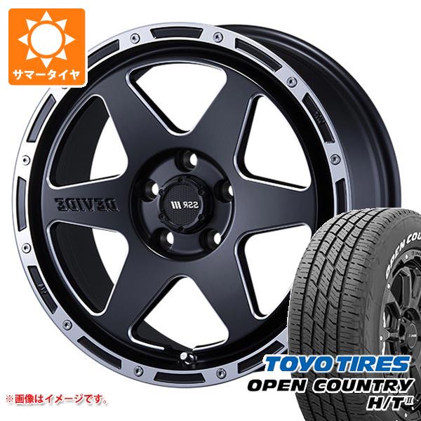 【タイヤ交換対象】ミツビシ エクリプスクロス GK系用 サマータイヤ トーヨー オープンカントリー H/T2 225/65R17 102H ホワイトレター SSR ディバイド TR-6 7.0-17 タイヤホイール4本セット