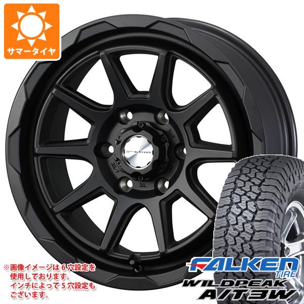 【タイヤ交換対象】CX-5 KE/KF系用 サマータイヤ ファルケン ワイルドピーク A/T3W 235/70R16 109T XL マッドヴァンス06 7.0-16 タイヤホイール4本セット