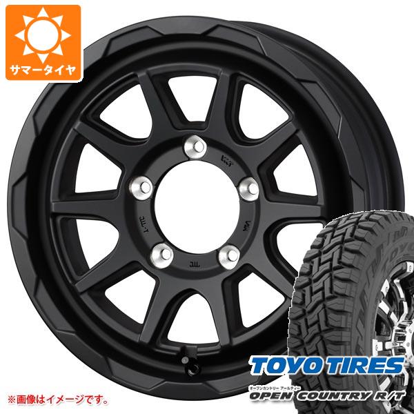 【タイヤ交換対象】5本セット ジムニーシエラ JB74W用 サマータイヤ トーヨー オープンカントリー R/T 195/80R15 96Q ブラックレター マッドヴァンス06 6.0-15 タイヤホイール5本セット