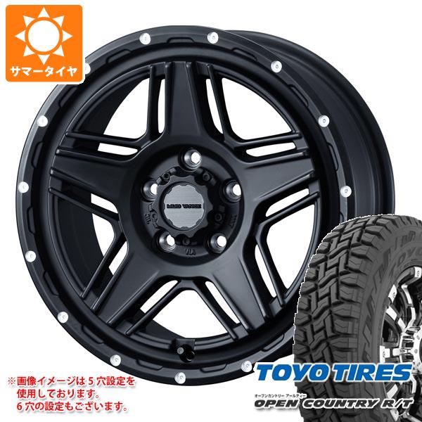【タイヤ交換対象】エクリプスクロス GK系用 サマータイヤ トーヨー オープンカントリー R/T 235/70R16 106Q ホワイトレター マッドヴァンス07 7.0-16 タイヤホイール4本セット