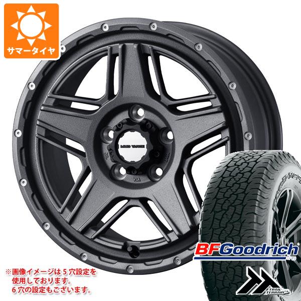 【タイヤ交換対象】サマータイヤ 265/65R17 112T BFグッドリッチ トレールテレーンT/A アウトラインホワイトレター マッドヴァンス07 8.0-17 タイヤホイール4本セット