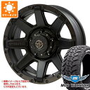 【タイヤ交換対象】FJクルーザー 10系用 サマータイヤ モンスタ マッドウォーリアー LT265/70R17 121/118Q ホワイトレター クロスオーバーガーメンツ スタイルU 8.0-17 タイヤホイール4本セット(2)