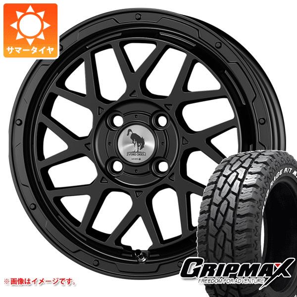 【タイヤ交換対象】ライズ用 サマータイヤ グリップマックス マッドレイジ R/T MAX LT215/70R16 100/97R ホワイトレター スーパースター ロディオドライブ 8M モノ 6.0-16 タイヤホイール4本セット