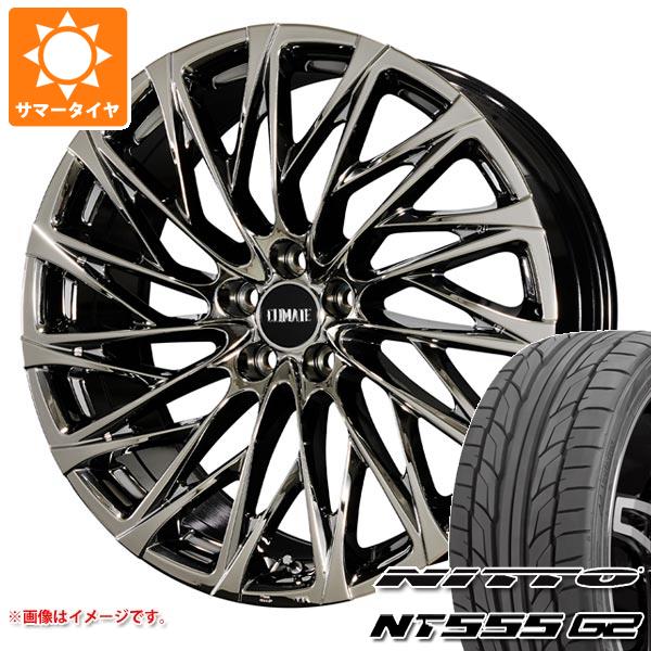 【タイヤ交換対象】サマータイヤ 245/35R21 96Y XL ニットー NT555 G2 クライメイト 鳳凰 ホウオウ アルファード ヴェルファイア用 9.0-21 タイヤホイール4本セット