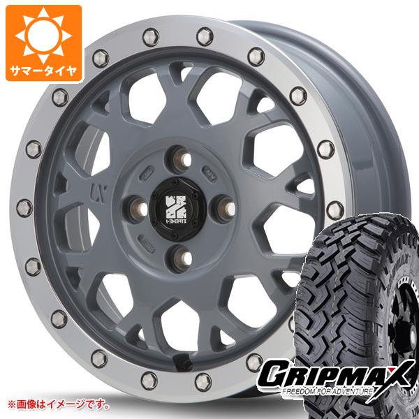 【タイヤ交換対象】ハイゼットカーゴ S320系用 サマータイヤ グリップマックス マッドレイジ M/T 185R14C 102/100Q ホワイトレター MLJ エクストリームJ XJ04 4.5-14 タイヤホイール4本セット