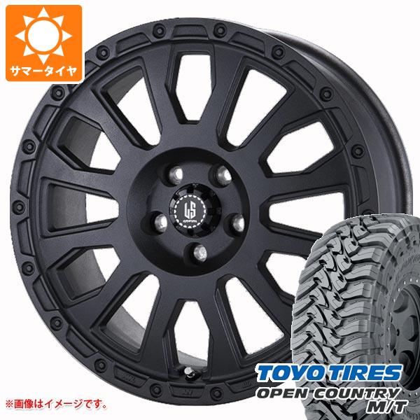 【タイヤ交換対象】ジープ ラングラー JK/JL系用 サマータイヤ トーヨー オープンカントリー M/T 35x12.50R17 LT 121P ブラックレター ラ・ストラーダ アヴェンチュラ タイヤホイール4本セット