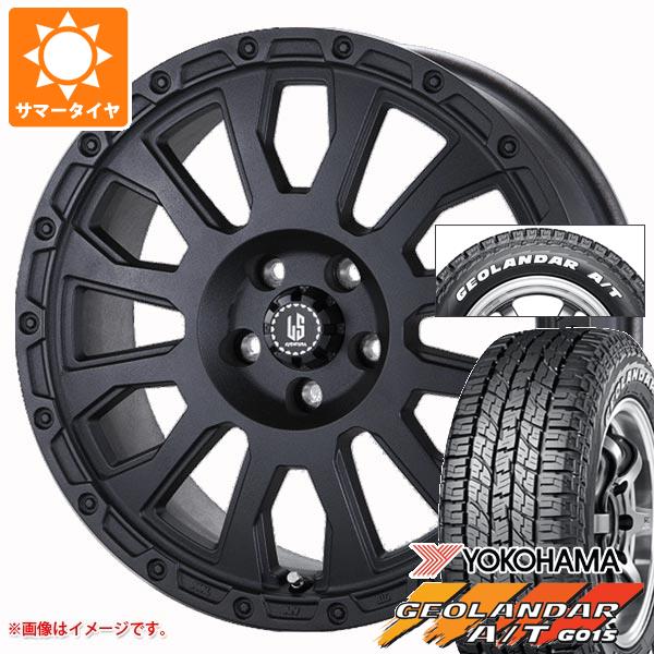 【タイヤ交換対象】ジープ レネゲード BU系用 2025年製 サマータイヤ ヨコハマ ジオランダー A/T G015 215/65R16C 109/107S ホワイトレター ラ・ストラーダ アヴェンチュラ タイヤホイール4本セット