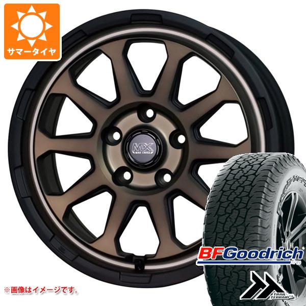 【タイヤ交換対象】アウトランダー GF/GG系用 サマータイヤ BFグッドリッチ トレールテレーンT/A 235/65R17 108T XL アウトラインホワイトレター マッドクロスレンジャー 7.0-17 タイヤホイール4本セット