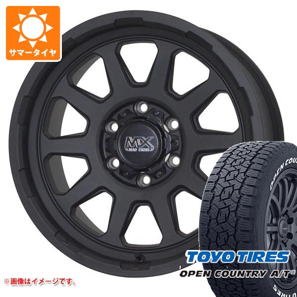 キーワード215/70-16 2157016 10011203 16インチ sum1118tyocat3w OPEN COUNTRY A/T3 WL TOYO TOYOTIRES トーヨータイヤ 東洋タイヤ オプカン OPENCOUNTRY AT3 正規品 wh1ht50madrambh HOT STUFF MAD CROSS RANGER 国産車用 4本セット t80971yt toyota HIACE HIACEVAN HI-ACE summertire タイヤ取付対象 タイヤ取付可能 タイヤ交換可能ホイールスペックホイール名MAD CROSS RANGERマッドクロスレンジャータイプ1ピース 国産車用カラーマットブラック(MTBK)センターキャップ付属ナット無しホイールサイズ備 考6.5-16 6/139.7 +38適合車情報・掲載の車種は、純正タイヤサイズと一般的なインチアップサイズに基づいたデータです。・車両の年式・型式・グレードなどにより装着サイズが異なる場合があります。・掲載の車種でもホイールサイズ設定により適合しない場合があります。トヨタハイエース 200系 04/08〜※車検非対応タイヤサイズ/4WD車スタビ干渉の恐れありナットについてトヨタ、ホンダ、ミツビシ、レクサスなどの一部車種は純正ナットが使用できません。ホイールセットをご購入される方は同時にナットのご購入をおすすめいたします。ナットのサイズや個数につきましては当店でお車に合わせて最適なものをご用意いたします。