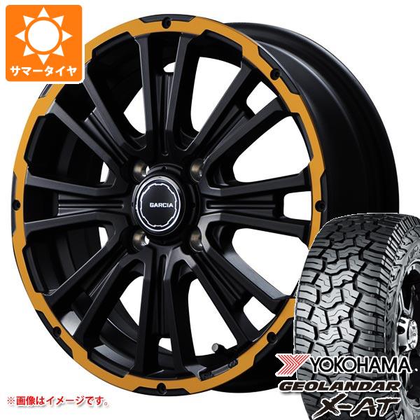 【タイヤ交換対象】キャリイ DA16T用 2025年製 サマータイヤ ヨコハマ ジオランダー X-AT G016 145R14C 85/83Q ブラックレター G016A SS リボルバーKC 4.5-14 タイヤホイール4本セット