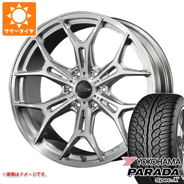 【タイヤ交換対象】ランドクルーザー300用 サマータイヤ ヨコハマ パラダ スペック-X PA02 285/45R22 114V REINF TWS 306S アーバンクロス モノブロック 9.5-22 タイヤホイール4本セット