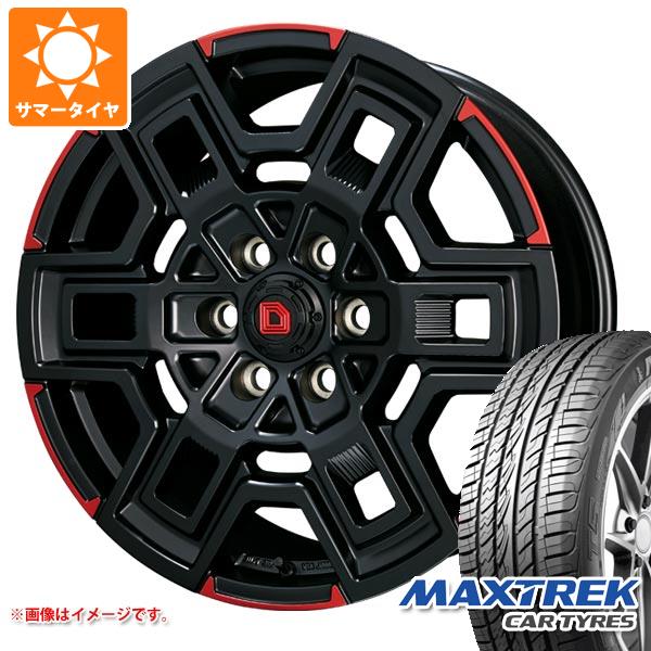 【タイヤ交換対象】ランドクルーザー300用 サマータイヤ マックストレック フォルティス T5 275/55R20 117V XL クライメイト デヴグル 9.0-20 タイヤホイール4本セット