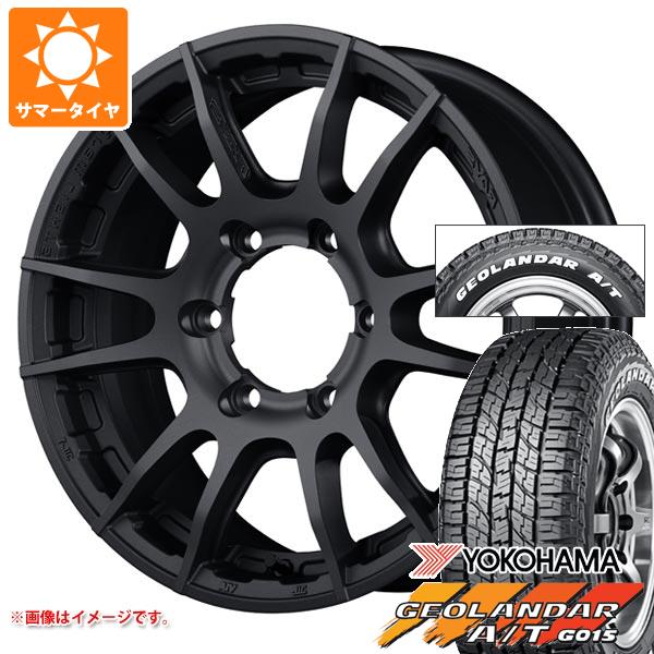 ハイエース 200系用 2024年製 サマータイヤ ヨコハマ ジオランダー A/T G015 215/65R16C 109/107S ホワイトレター レイズ グラムライツ 57XR-X 6.5-16 タイヤホイール4本セット