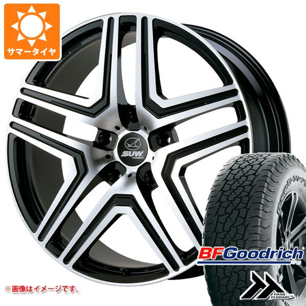 【タイヤ交換対象】LX570用 サマータイヤ BFグッドリッチ トレールテレーンT/A 285/45R22 114H XL ブラックレター クライメイト ルクソール 9.5-22 タイヤホイール4本セット