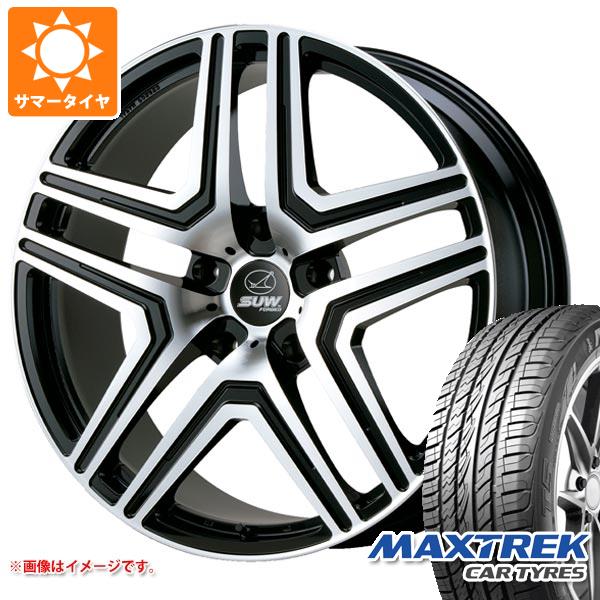 【タイヤ交換対象】LX570用 サマータイヤ マックストレック フォルティス T5 285/45R22 114V XL クライメイト ルクソール 9.5-22 タイヤホイール4本セット