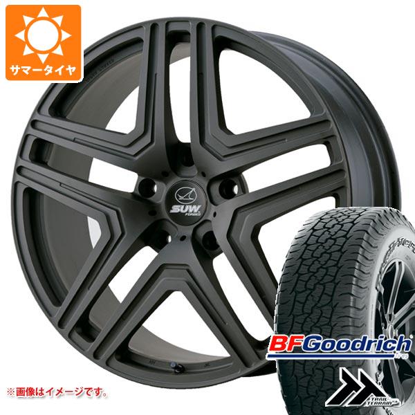 【タイヤ交換対象】LX570用 サマータイヤ BFグッドリッチ トレールテレーンT/A 285/45R22 114H XL ブラックレター クライメイト ルクソール 9.5-22 タイヤホイール4本セット