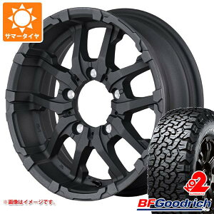 【タイヤ交換対象】5本セット ジムニー JB64W用 サマータイヤ BFグッドリッチ オールテレーンT/A KO2 LT225/75R16 115/112S ホワイトレター ナイトロパワー M26 クロスファング 5.5-16 タイヤホイール5本セット