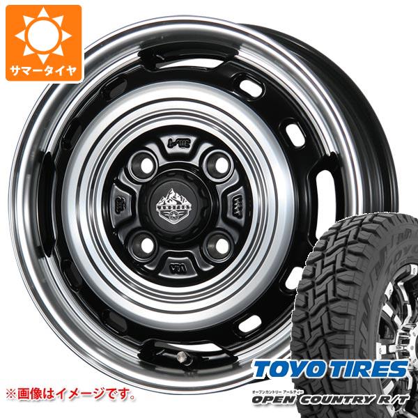 【タイヤ交換対象】キャリイ DA16T用 2025年製 サマータイヤ トーヨー オープンカントリー R/T 165/60R15 77Q ホワイトレター ランドフット XFG 4.5-15 タイヤホイール4本セット