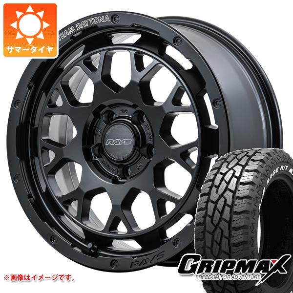 【タイヤ交換対象】CX-5 KE/KF系用 サマータイヤ グリップマックス マッドレイジ R/T MAX LT215/70R16 100/97R ホワイトレター レイズ デイトナ M9+ 7.0-16 タイヤホイール4本セット