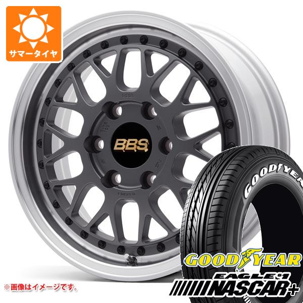 【タイヤ交換対象】ハイエース 200系用 2025年製 サマータイヤ グッドイヤー イーグル ＃1 ナスカープラス 215/60R17C 109/107R ホワイトレター BBS RT-X 6.5-17 タイヤホイール4本セット