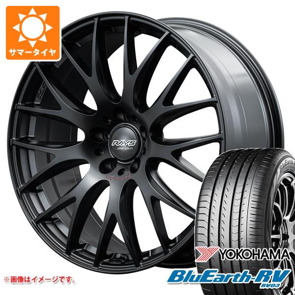 【タイヤ交換対象】2024年製 サマータイヤ 225/50R18 95V ヨコハマ ブルーアースRV RV03 レイズ ホムラ..