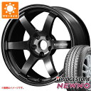 【タイヤ交換対象】サマータイヤ 225/50R17 94V ブリヂストン ニューノ レイズ ボルクレーシング TE37 サーガ Sプラス 7.5-17 タイヤホイール4本セット(2)