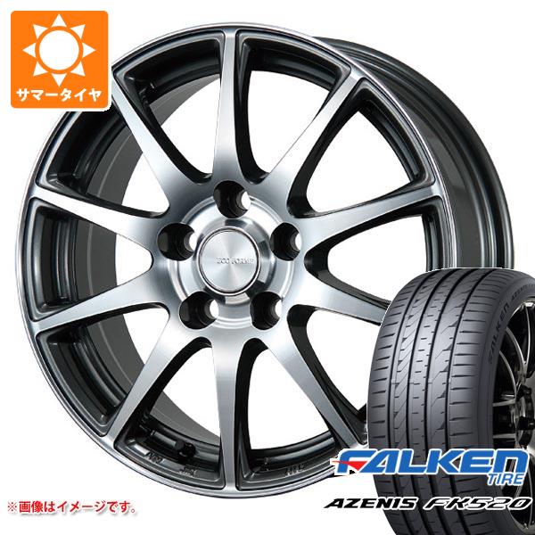 【タイヤ交換対象】サマータイヤ 225/50R17 98Y XL ファルケン アゼニス FK520L エコフォルム CRS23 7...