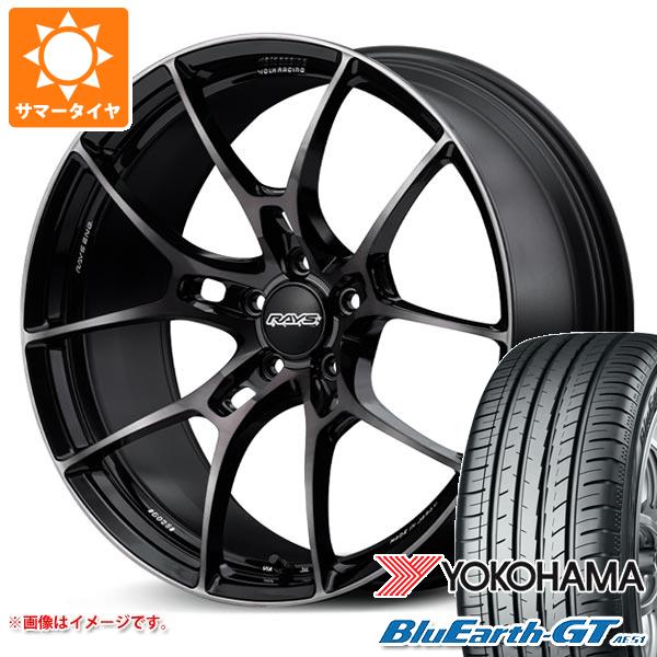 【タイヤ交換対象】サマータイヤ 245/40R19 98W XL ヨコハマ ブルーアースGT AE51 レイズ ボルクレーシング G025 LTD 8.5-19 タイヤホイール4本セット