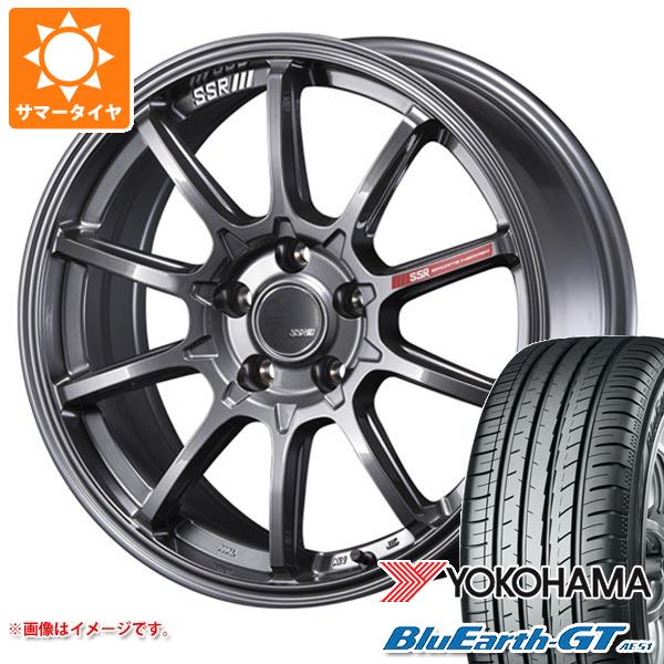 【タイヤ交換対象】サマータイヤ 245/40R19 98W XL ヨコハマ ブルーアースGT AE51 SSR GTV05 8.0-19 タイヤホイール4本セット