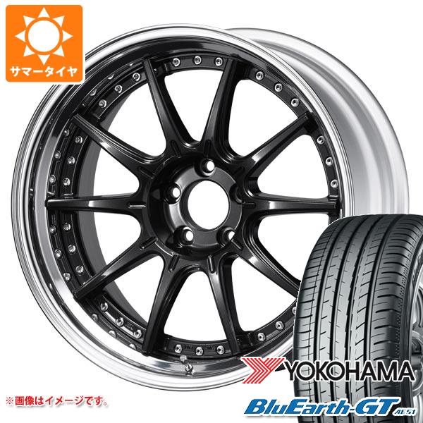 【タイヤ交換対象】サマータイヤ 245/35R19 93W XL ヨコハマ ブルーアースGT AE51 SSR GTX01 RS 8.5-19 タイヤホイール4本セット