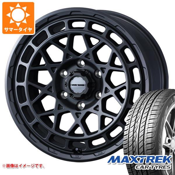 【タイヤ交換対象】ランドクルーザー300用 サマータイヤ マックストレック フォルティス T5 275/55R20 117V XL マッドヴァンスX タイプM 9.0-20 タイヤホイール4本セット