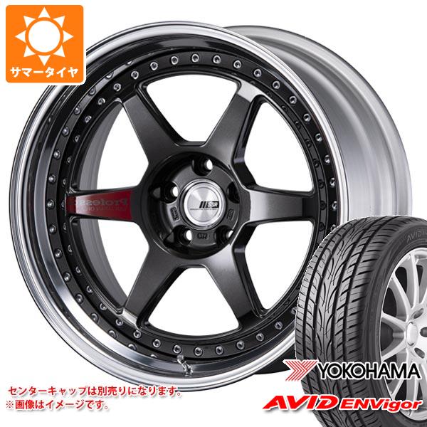 【タイヤ交換対象】サマータイヤ 225/45R19 96W XL ヨコハマ エービッド エンビガー S321 SSR プロフェッサー SP7 8.0-19 タイヤホイール4本セット