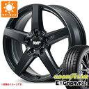 【タイヤ交換対象】サマータイヤ 245/45R19 102W XL グッドイヤー エフィシエントグリップ RVF02 RMP 050F カットグラファイト 8.0-19 タイヤホイール4本セット