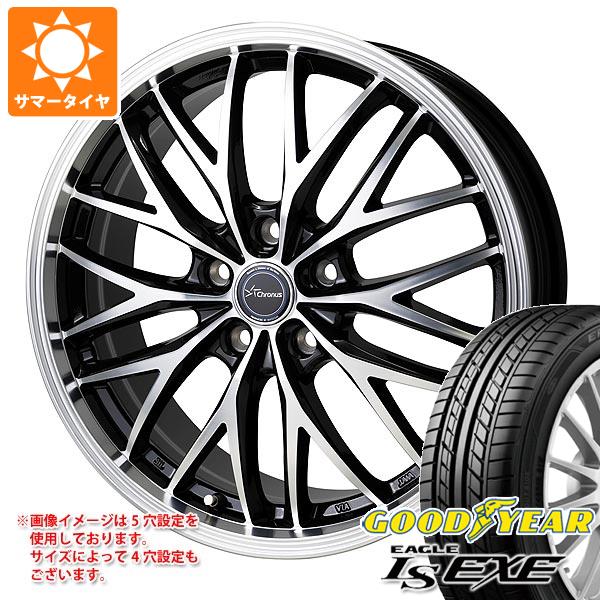 【タイヤ交換対象】サマータイヤ 245/35R20 95W XL グッドイヤー イーグル LSエグゼ クロノス CH-113 8.0-20 タイヤホイール4本セット