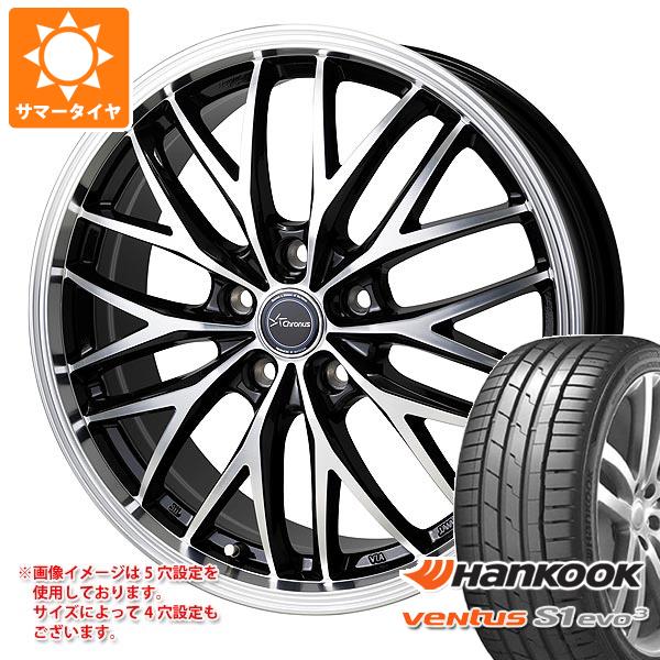 【タイヤ交換対象】サマータイヤ 225/35R20 (90Y) XL ハンコック ベンタス S1 エボ3 K127 クロノス CH-113 8.0-20 タイヤホイール4本セット