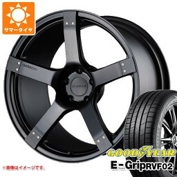 【タイヤ交換対象】サマータイヤ 225/60R17 99H グッドイヤー エフィシエントグリップ RVF02 プロドライブ GC-05N 7.5-17 タイヤホイール4本セット