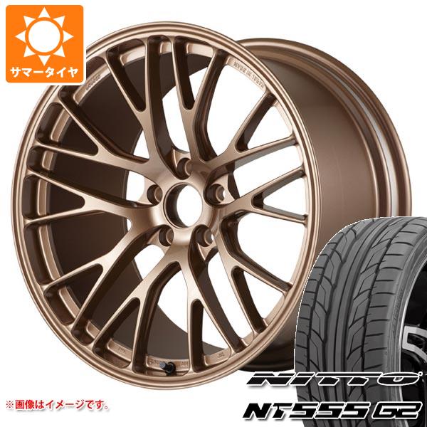 【タイヤ交換対象】サマータイヤ 215/45R17 91W XL ニットー NT555 G2 ポテンザ RW007 GR86/BRZ用 7.5-17 タイヤホイール4本セット