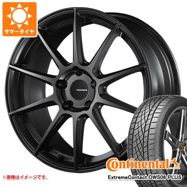 【タイヤ交換対象】サマータイヤ 215/55R17 94W コンチネンタル エクストリームコンタクト DWS06 プラス ポテンザ SW010 7.5-17 タイヤホイール4本セット