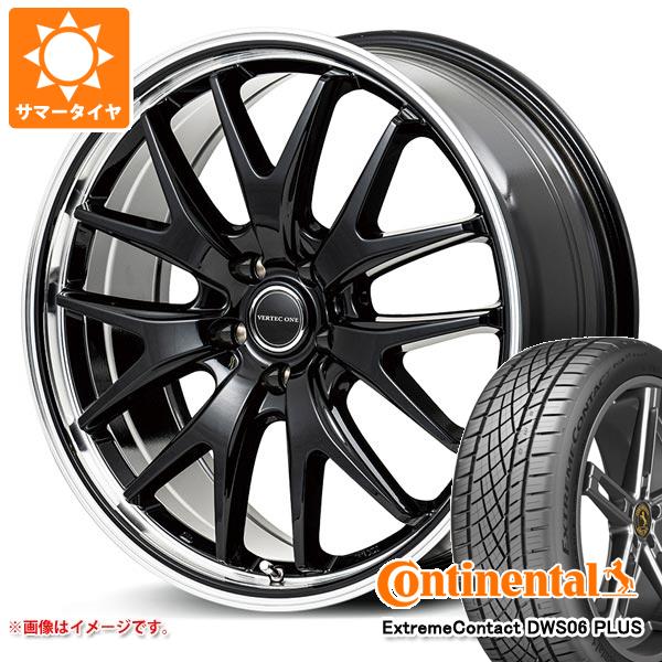 【タイヤ交換対象】2025年製 サマータイヤ 245/35R20 95Y XL コンチネンタル エクストリームコンタクト DWS06 プラス ヴァーテックワン エグゼ7 8.5-20 タイヤホイール4本セット