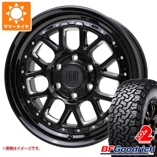 【タイヤ交換対象】トヨタ ランドクルーザー250用 サマータイヤ BFグッドリッチ オールテレーンT/A KO2 LT275/60R20 119/116S ブラックレター バークレイハードロック ヒューロン 8.5-20 タイヤホイール4本セット