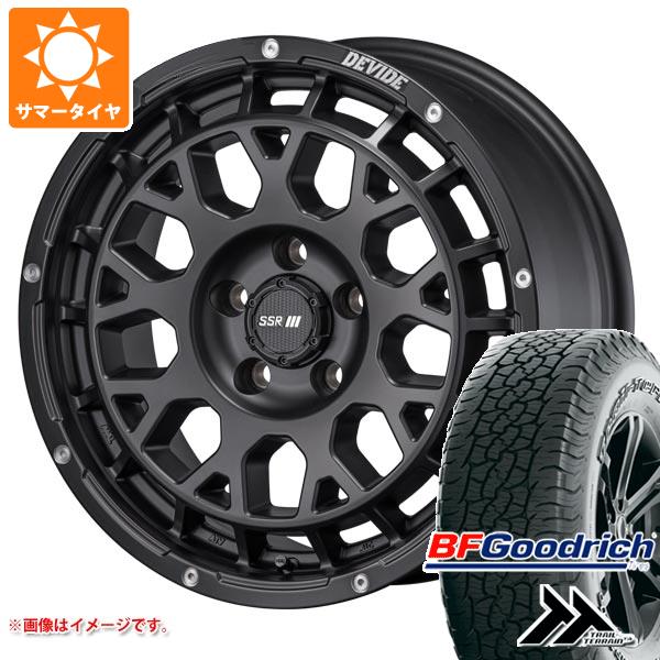 【タイヤ交換対象】エクリプスクロス GK系用 サマータイヤ BFグッドリッチ トレールテレーンT/A 235/65R17 108T XL アウトラインホワイトレター SSR ディバイド G:M 7.5-17 タイヤホイール4本セット
