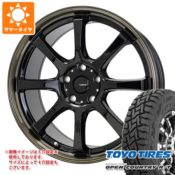 【タイヤ交換対象】サマータイヤ 155/65R14 75Q トーヨー オープンカントリー R/T ブラックレター ジースピード P-08 4.5-14 タイヤホイール4本セット
