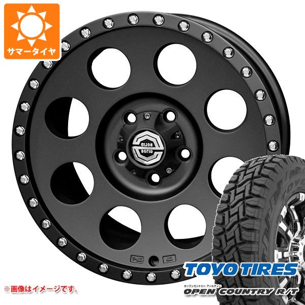 【タイヤ交換対象】エクリプスクロス GK系用 サマータイヤ トーヨー オープンカントリー R/T 235/70R16 106Q ホワイトレター ソリッドレーシング アイメタル X 32 8.0-16 タイヤホイール4本セット